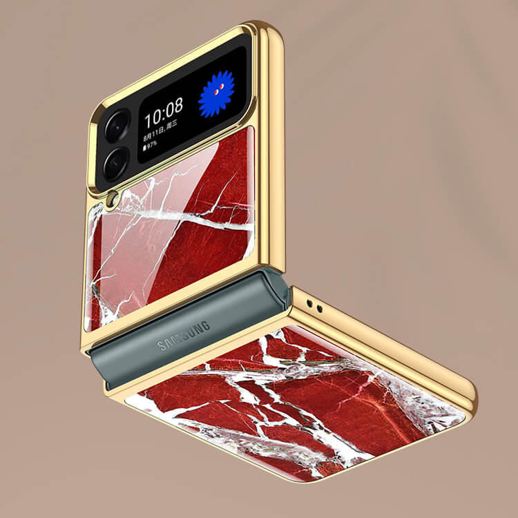 Samsung Galaxy Z Flip 4 Printed Case All-Inclusive Shockproof Protective Case
