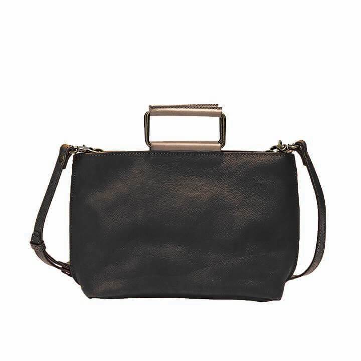 Amoris Retro Handmade Leather Crossbody Handbag-popmoca-Crossbody Bags 