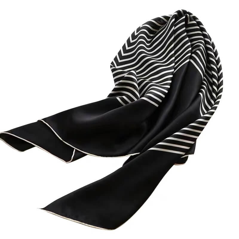 Silk Scarf- Chic-popmoca-silk scarf 