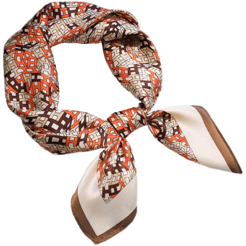Silk Scarf- Puzzles-popmoca-silk scarf 