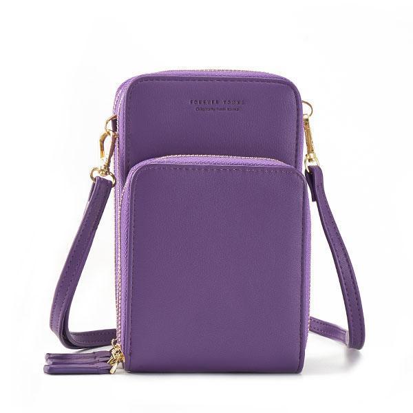 Women Multi-Pocket Crossbody Phone Bag - popmoca
