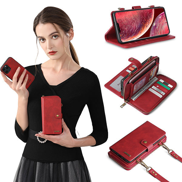 Crossbody Phone Wallet Case Cell Phone Wallet Purse for iPhone 15, iPhone 15 Plus, iPhone 15 Pro, iPhone 15 Pro Max