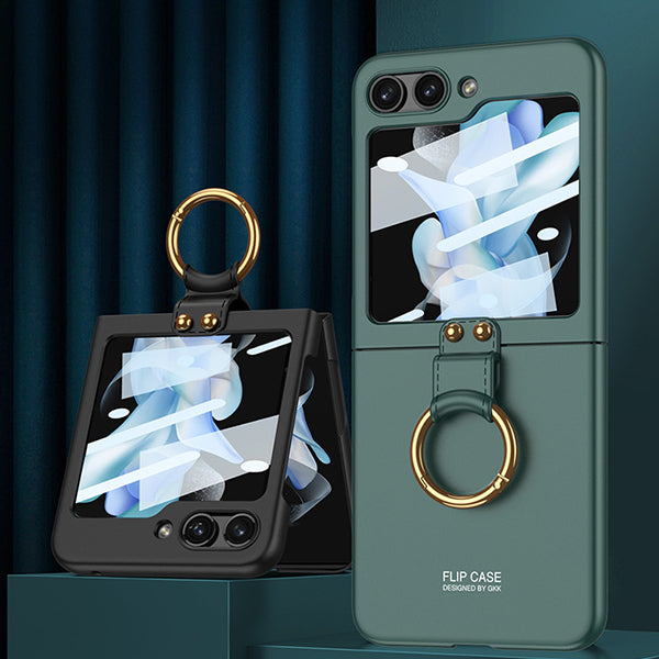 Samsung Galaxy Z Flip 5 Case Ultra Thin with Ring Holder