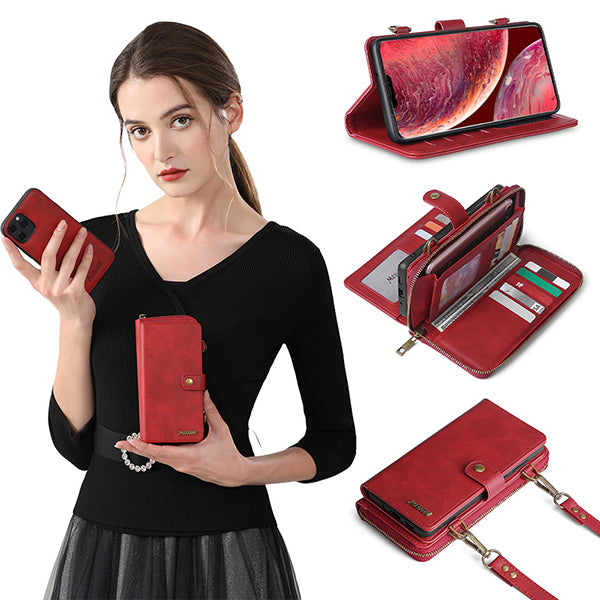 Crossbody Phone Wallet Case Cell Phone Wallet Purse for iPhone 14, iPhone 14 Plus, iPhone 14 Pro, iPhone 14 Pro Max