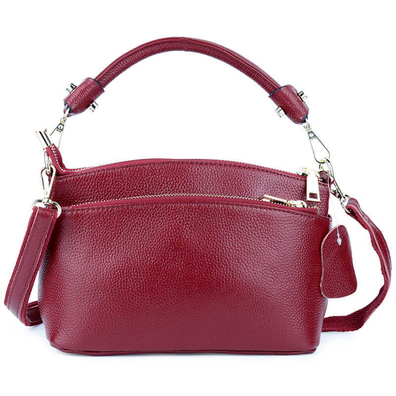 Women Handbag Genuine Leather Shoulder Crossbody Bag Popmoca-popmoca-Handbags 