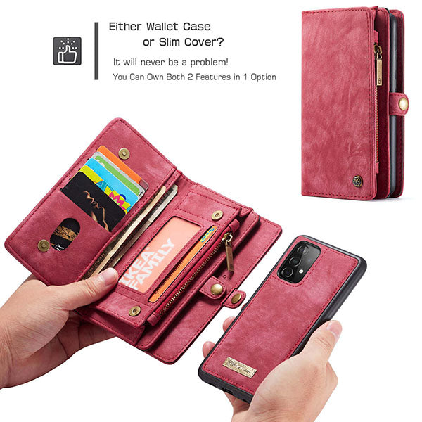 Elite Phone Case Wallet Cell Phone Wallet Purse for Samsung Galaxy Phones-popmoca-Phone Case Wallet 