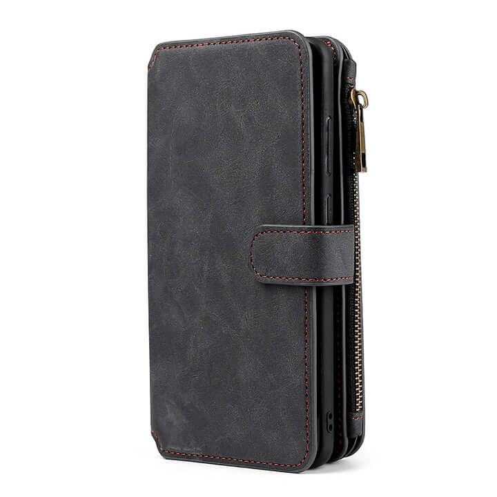 Multi Card Slots Phone Wallet Case Card Holder For Samsung Galaxy S22, S22 Plus, S22 Ultra
