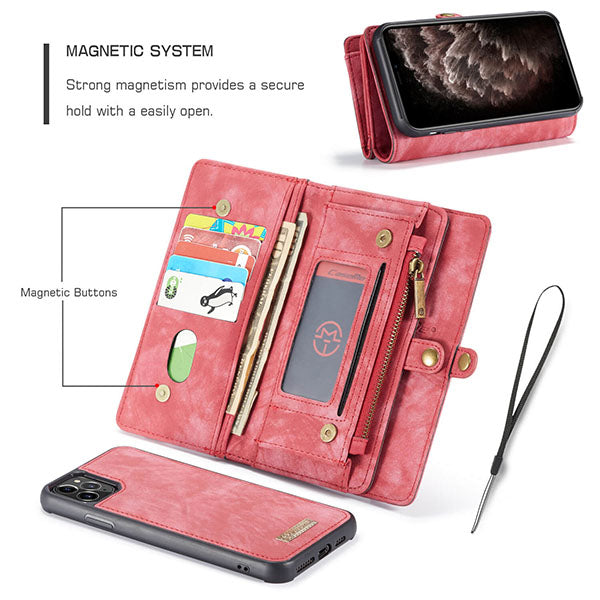 Elite Phone Case Wallet Cell Phone Wallet Purse for iPhone-popmoca-Phone Case Wallet 