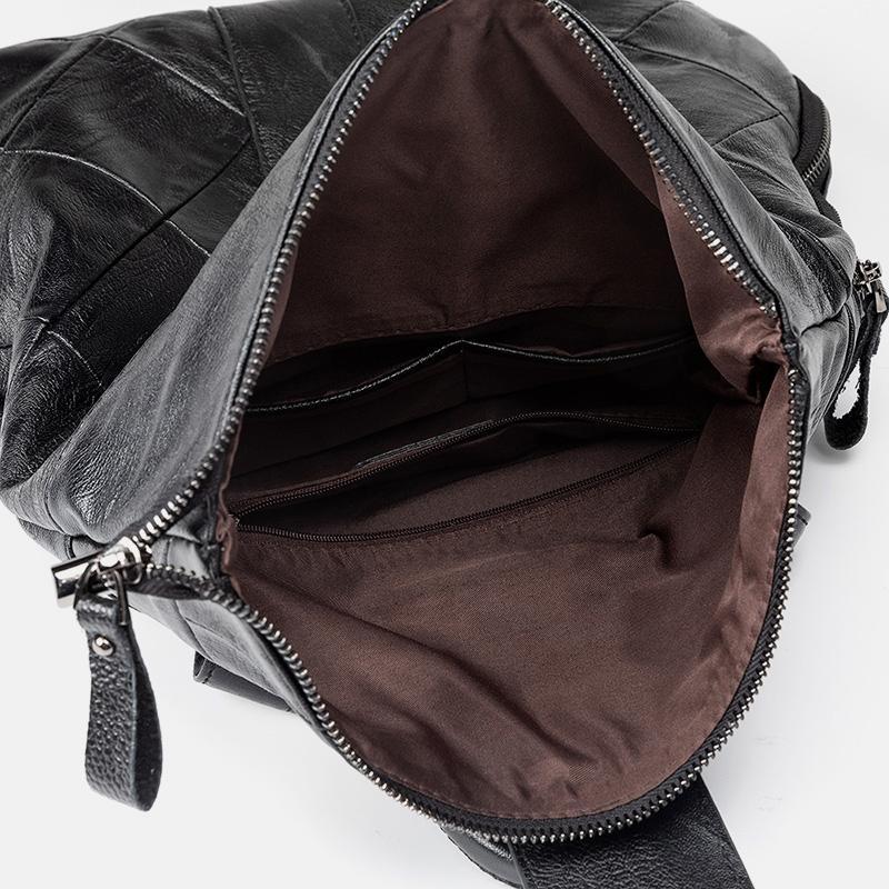 Genuine Leather Vintage Anti-Theft Backpack-popmoca-Backpacks 