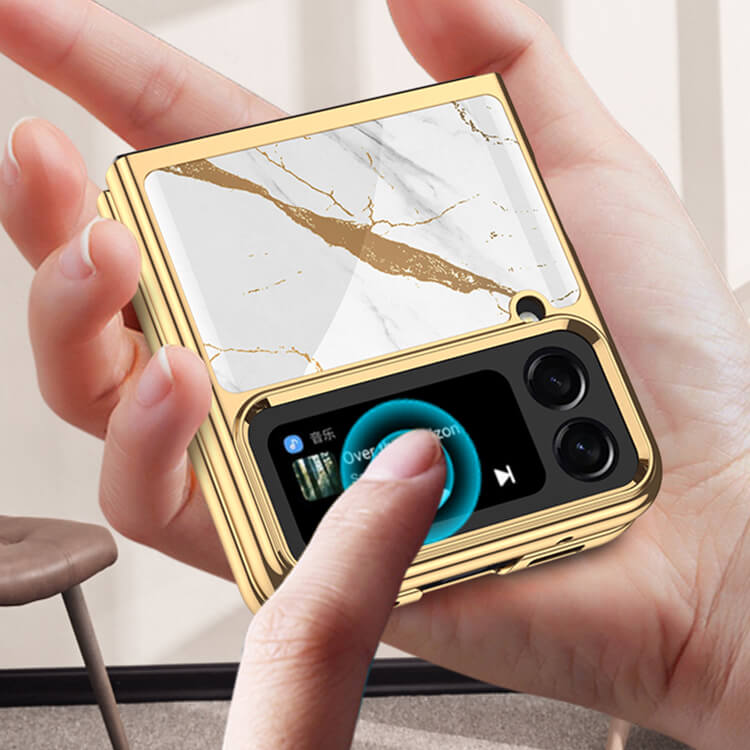 Samsung Galaxy Z Flip 4 Printed Case All-Inclusive Shockproof Protective Case