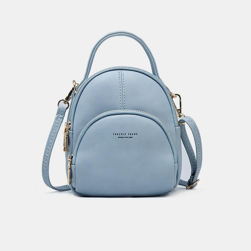 Multifunctional Small Backpack Handbag-popmoca-Backpacks 