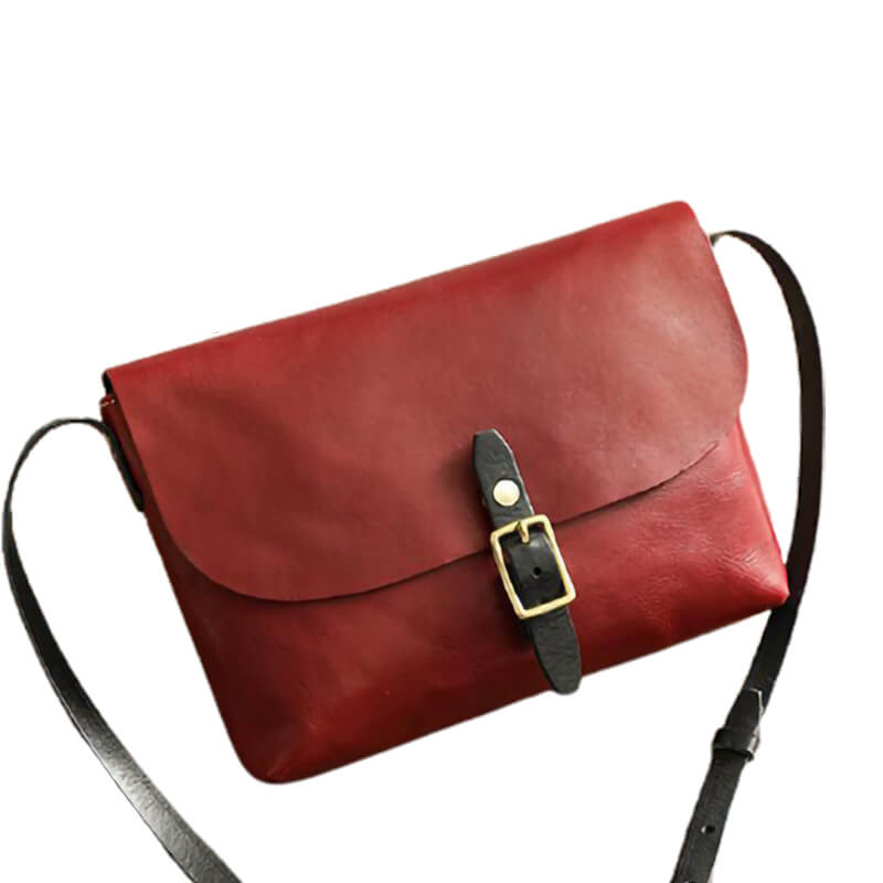 Eva Leather Retro Crossbody Shoulder Bag-popmoca-Crossbody Bags 