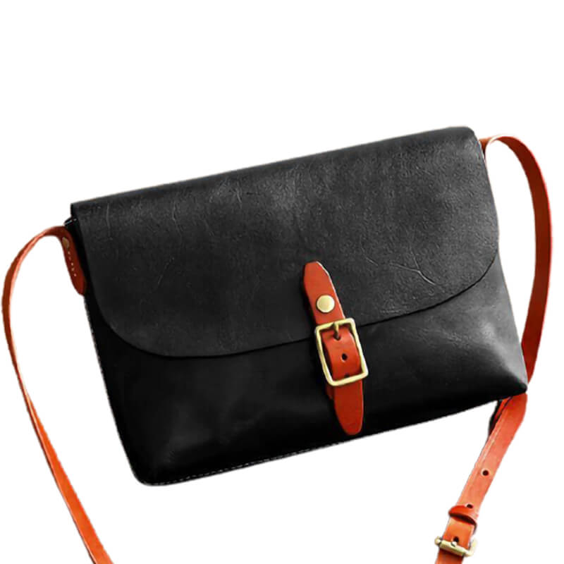 Eva Leather Retro Crossbody Shoulder Bag-popmoca-Crossbody Bags 