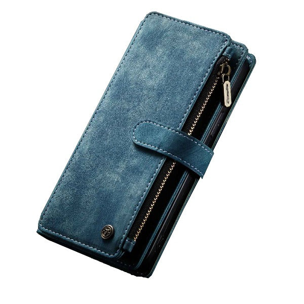 Zipper Wallet Phone Case with Card Holder For Samsung Galaxy Series