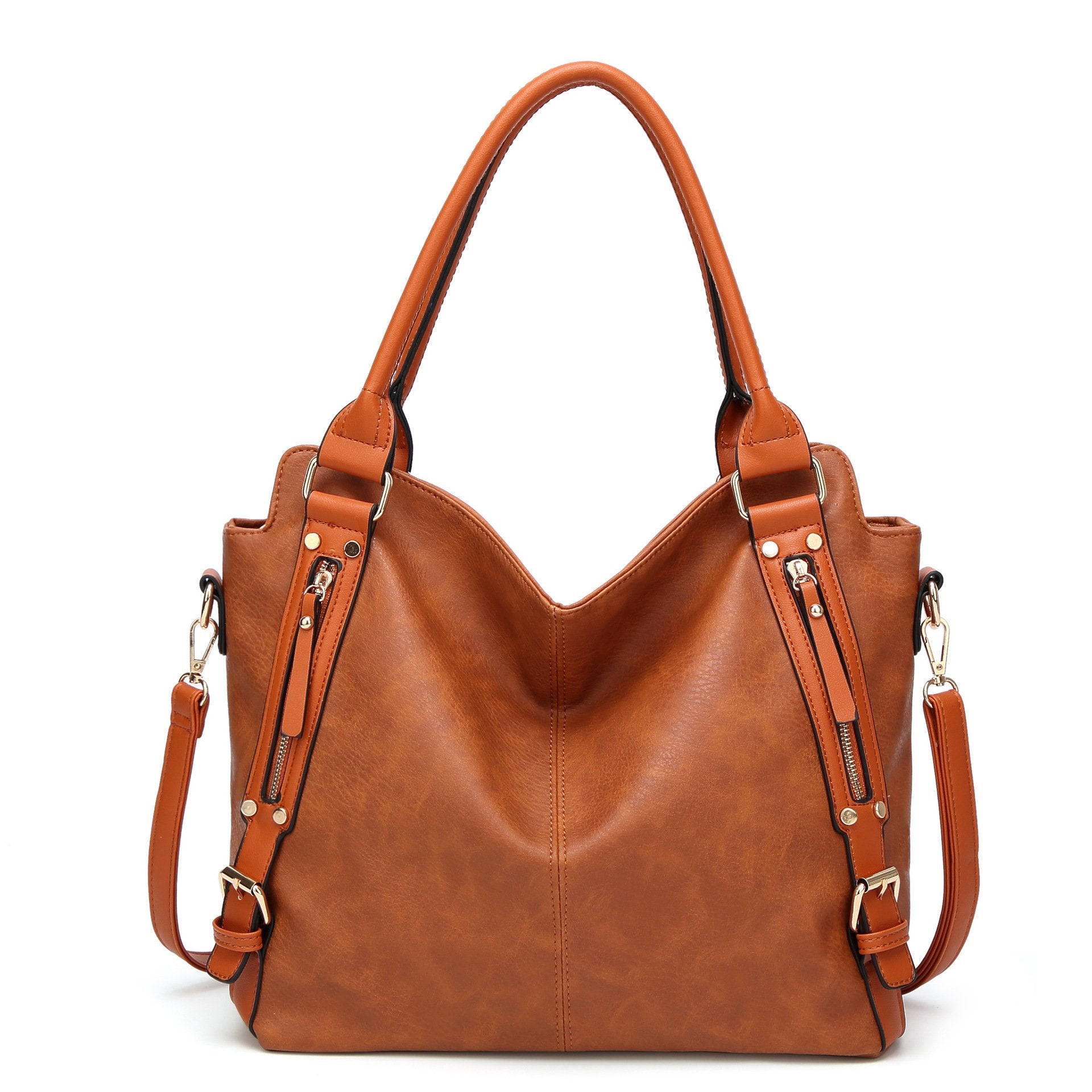 Women's PU Large Handbag Crossbody Shoulder Bag