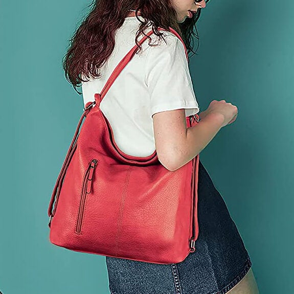 Women Hobo Crossbody Shoulder Bag Backpack Purse Popmoca-popmoca-Crossbody bags 
