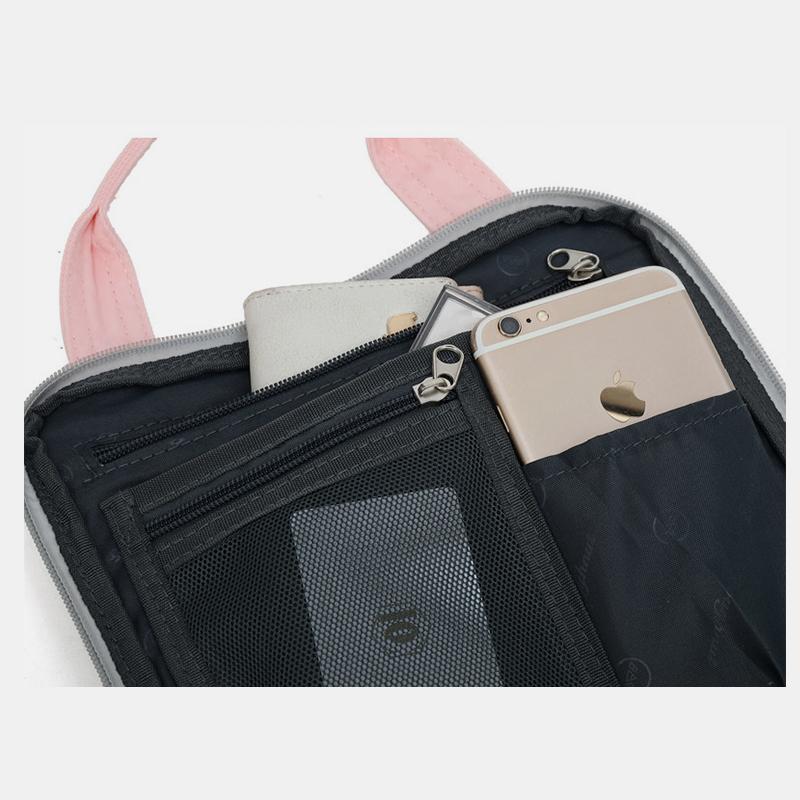 Large Capacity Multi-Pocket Vintage Laptop Backpack-popmoca-Backpacks 