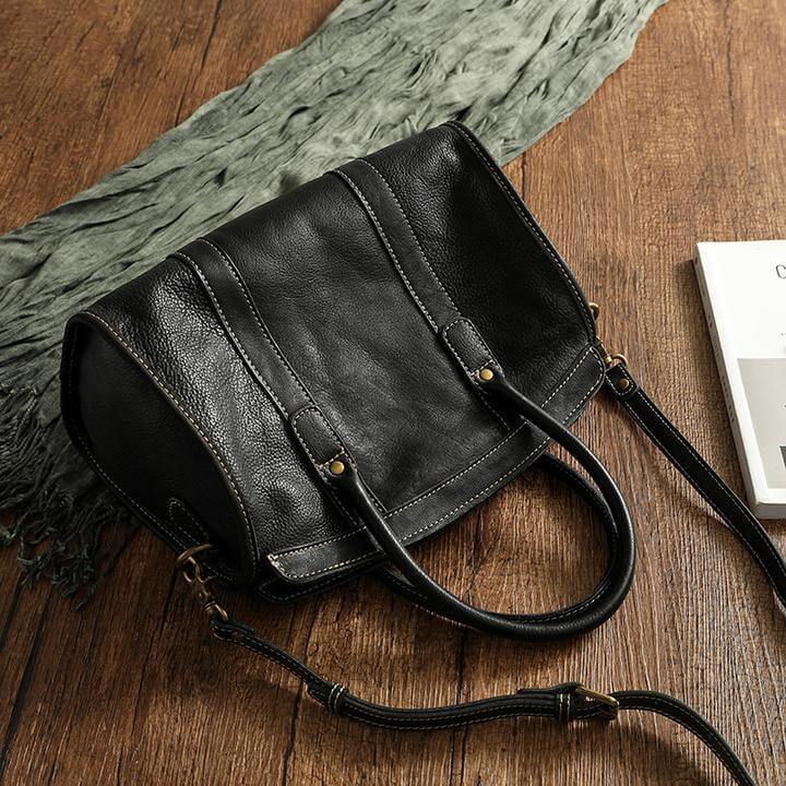 Viola Retro Handmade Leather Crossbdoy Handbag-popmoca-Crossbody Bags 