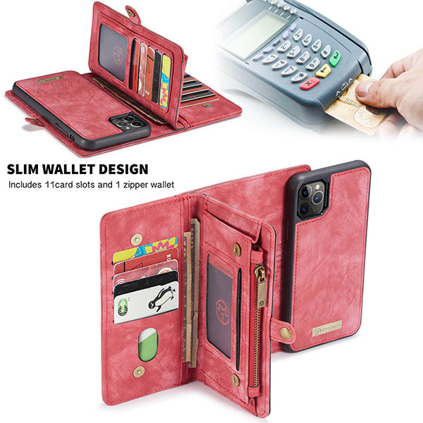 Elite Phone Case Wallet Cell Phone Wallet Purse for iPhone