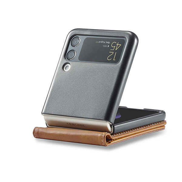 Samsung Galaxy Z Flip 3 Protective Phone Case with Card Holder