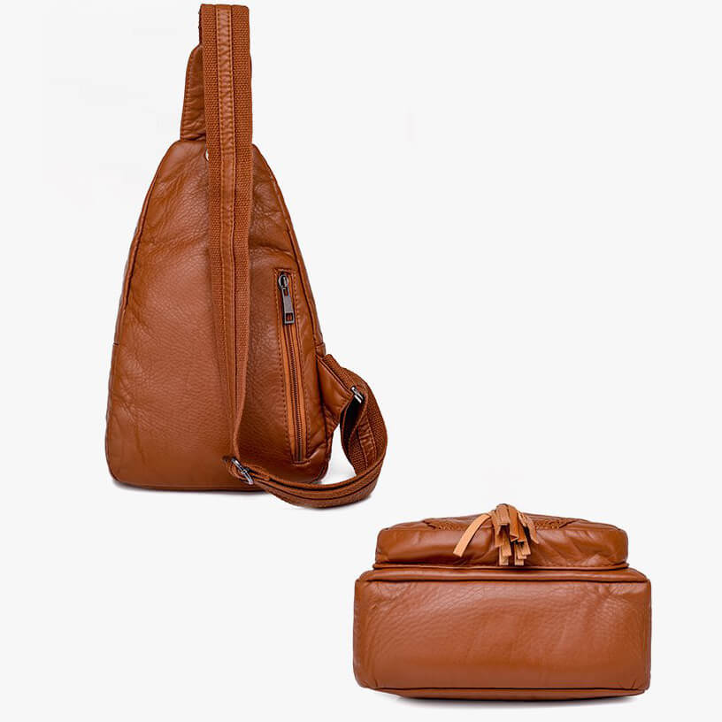 Vintage Large Capacity Sling Bag