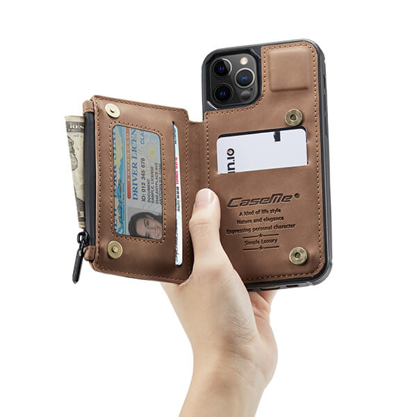 RFID Phone Wallet Case with Multi-Card Slots for Samsung Galaxy