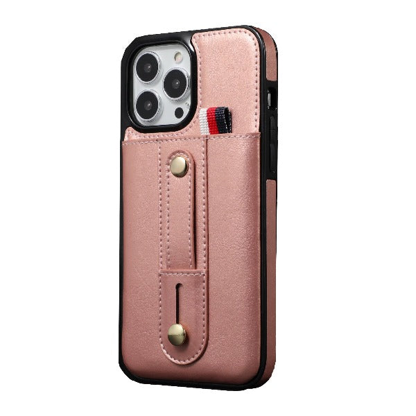 Protective Case with Card Holders and Kickstand for iPhone