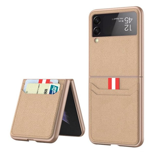 Protective Thin Cover with Card Slots for Samsung Galaxy Zlip 3