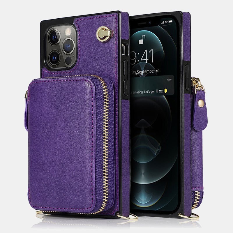Multifunctional Phone Case Wallet Card Holder Crossbody Bag For Samsun ...