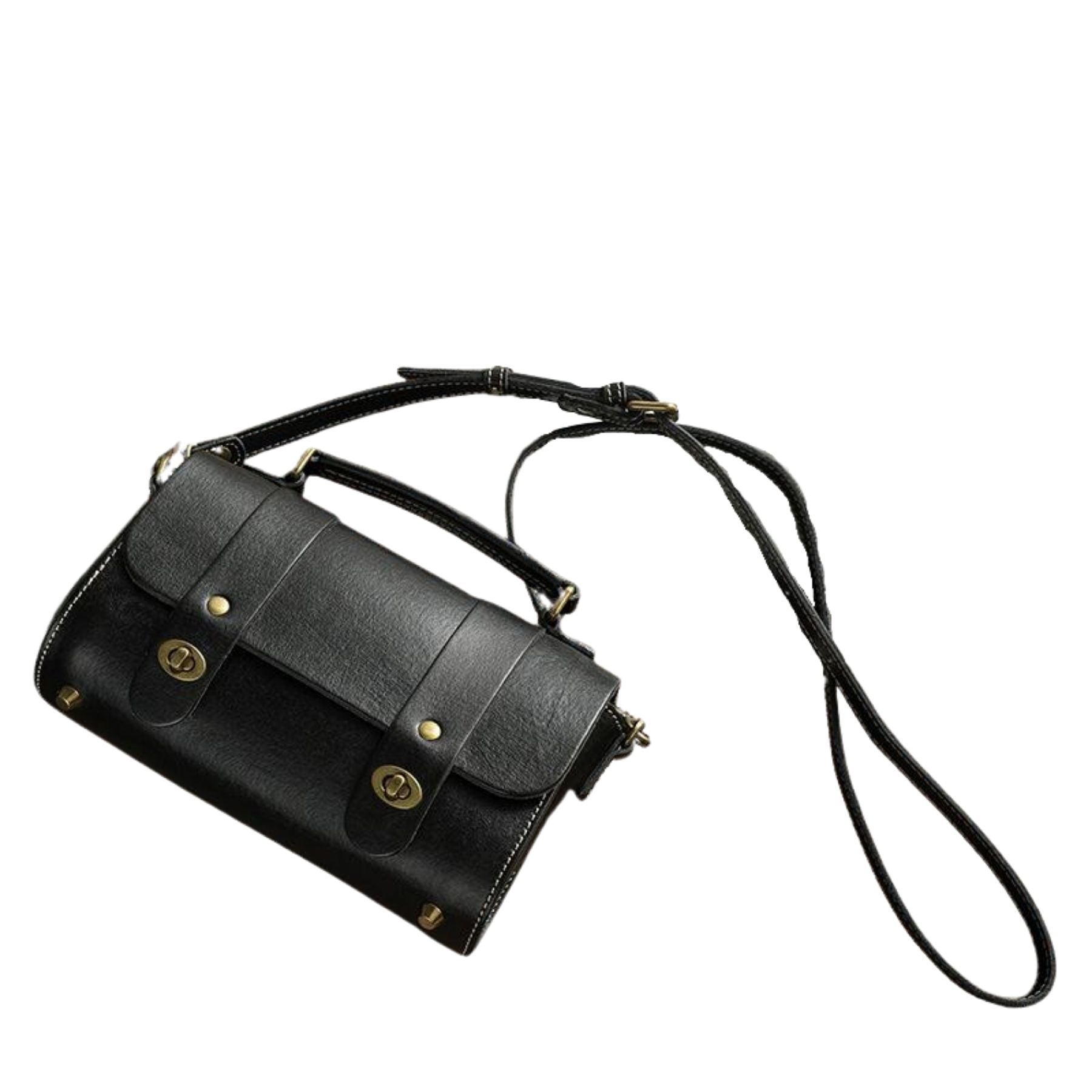 Brittany Hand-made Leather Crossbody Bag