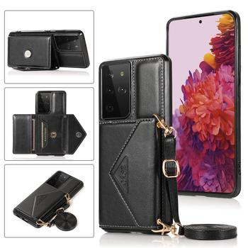 Multi-functional Crossbody Phone Case Wallet Cell Phone Wallet Purse for Samsung-popmoca-Phone Case Wallet 