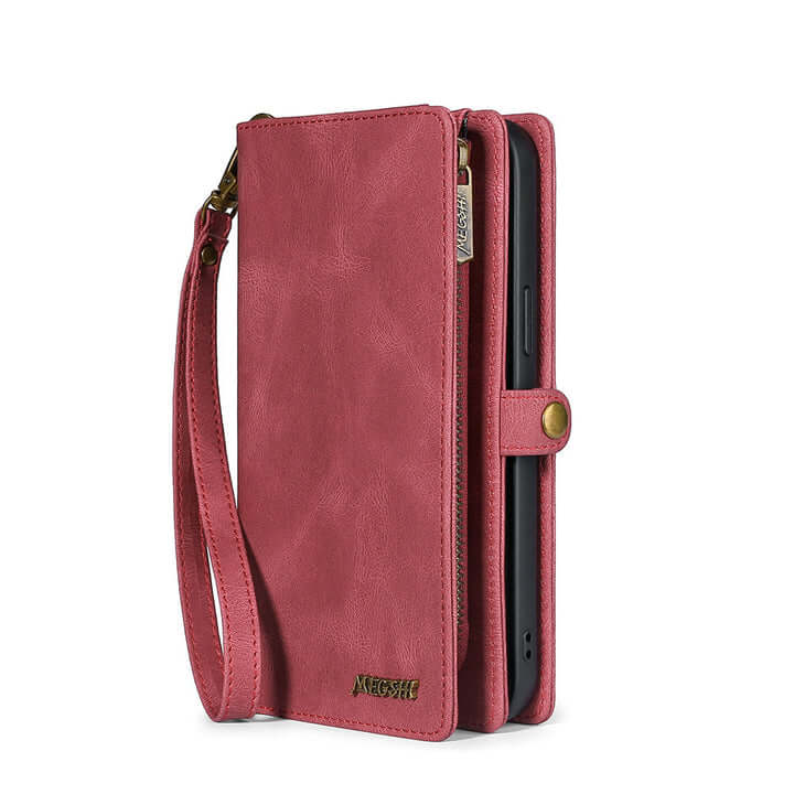 Multi Function Detachable Crossbody Phone Wallet Case With Card Holder For iPhone