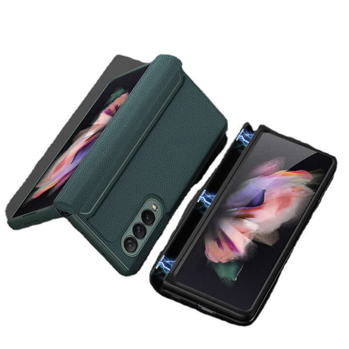 Samsung Galaxy Z Fold 3 Magnetic Hinge Cover All-Inclusive Shockproof Phone Case
