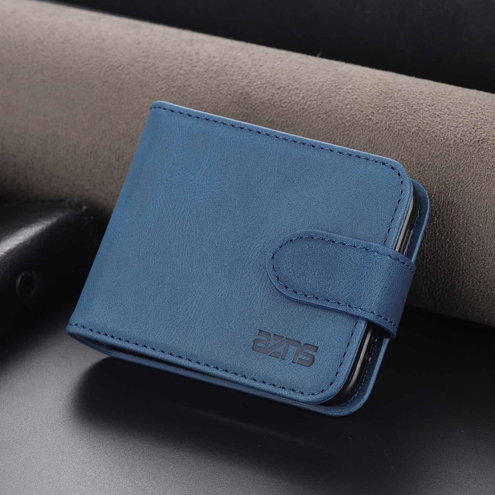 Phone Case Wallet with Card Holder for Samsung Galaxy Z Flip 3-popmoca-Phone Case Wallet 
