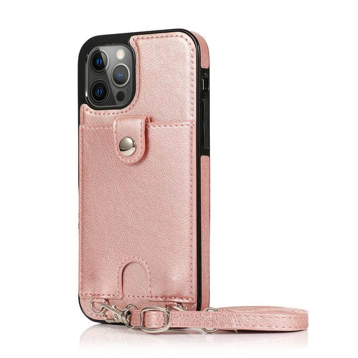 Crossbody Phone Case Wallet Cell Phone Wallet Purse Card Holder Case for iPhone-popmoca-Phone Case Wallet 