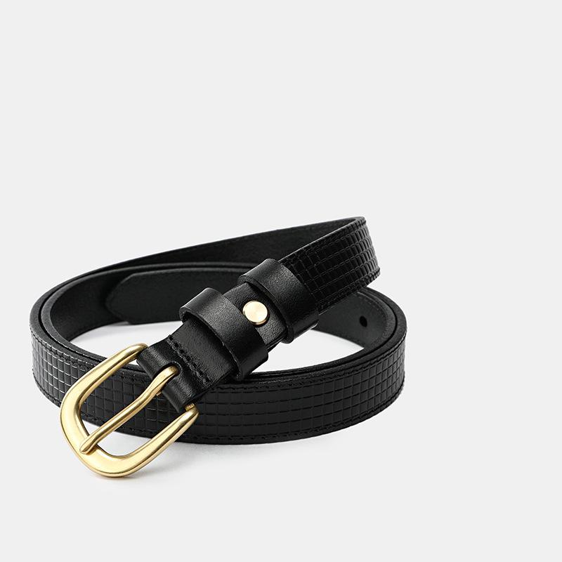 Eloise-Women's Brass Buckle Retro Leather Belt-C-popmoca-Belts 