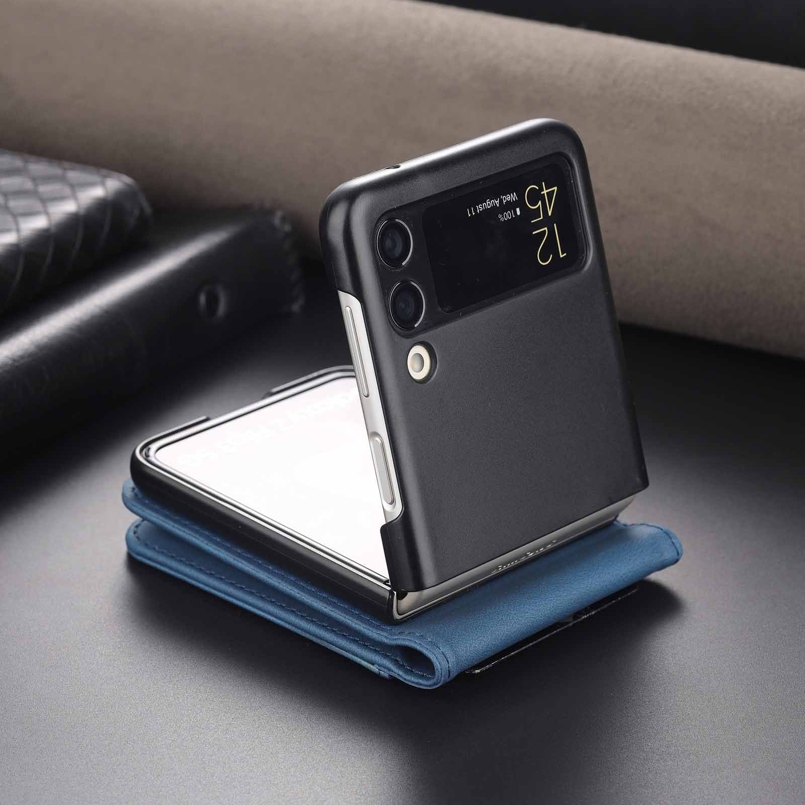 Phone Case Wallet with Card Holder for Samsung Galaxy Z Flip 3-popmoca-Phone Case Wallet 