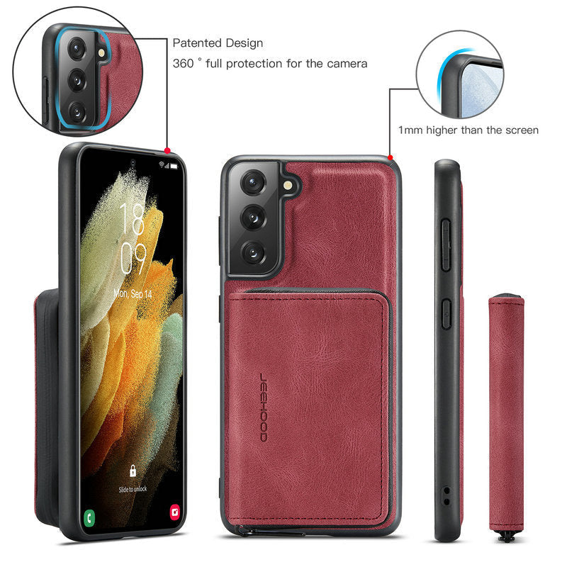Detachable Magnetic Protective Phone Case with Card Holder For iPhone 14 Series