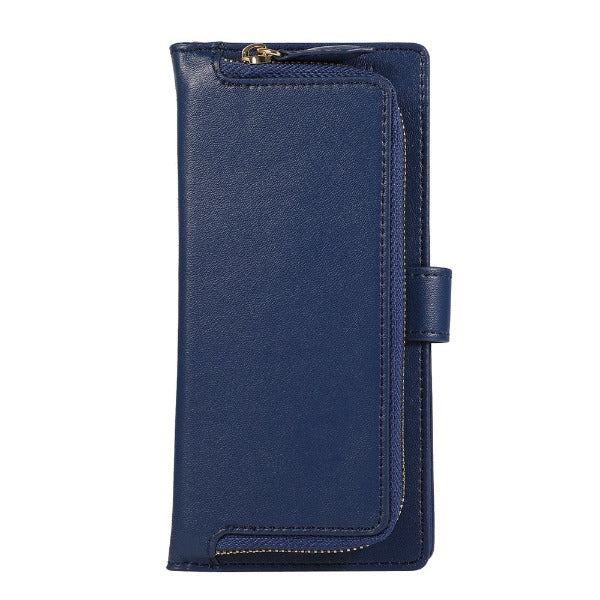 Multi-function Zipper Phone Wallet Case for iPhone