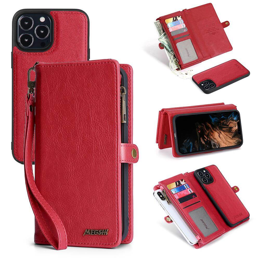 Multi-functional Crossbody Phone Case Wallet Cell Phone Wallet Purse f ...