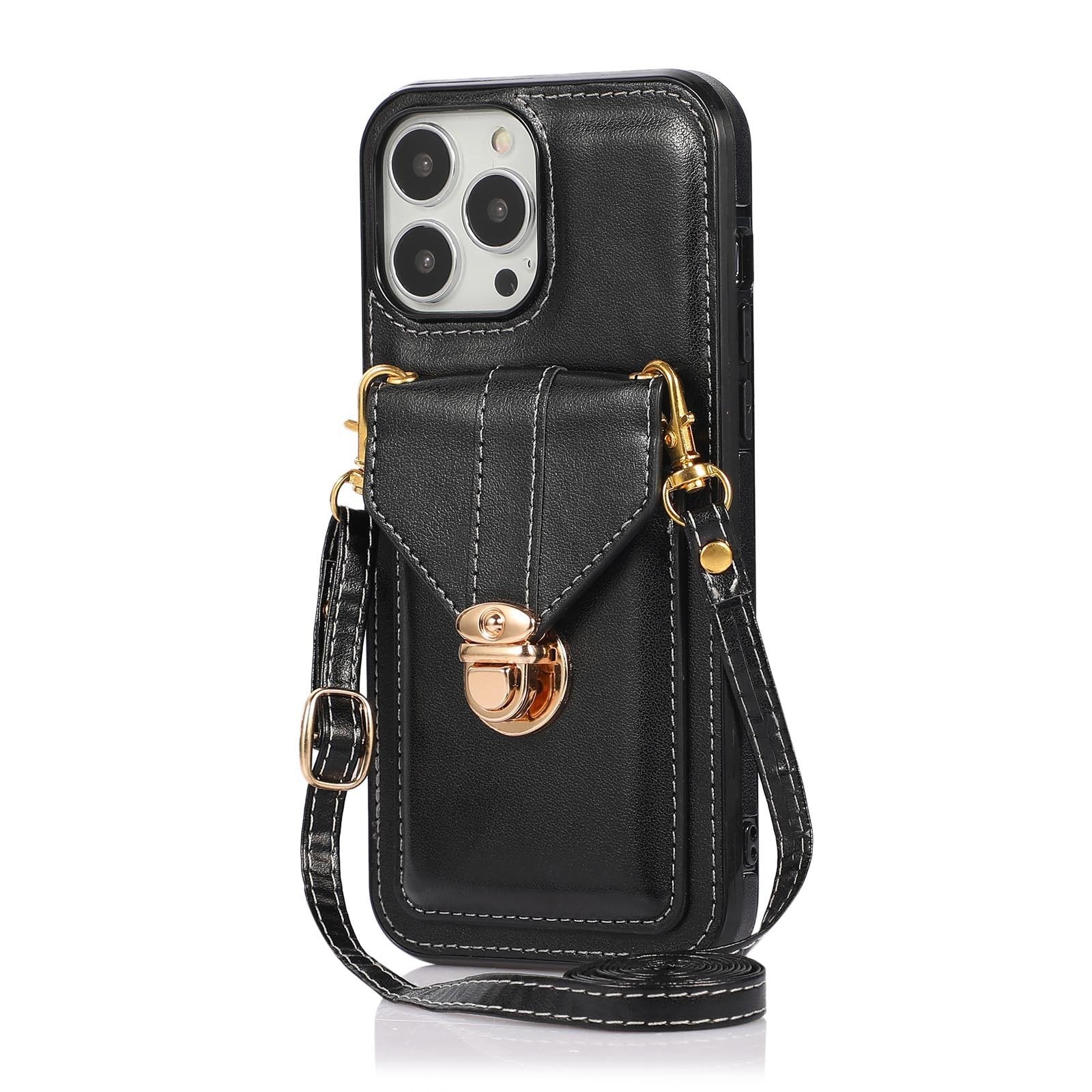 Crossbody Phone Case Wallet Cell Phone Wallet Purse for iPhone-popmoca-Phone Case Wallet 