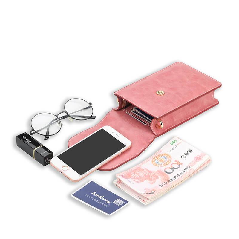 Wristlet Phone Bag Cell Phone Wallet Purse-popmoca-Crossbody Phone Bags