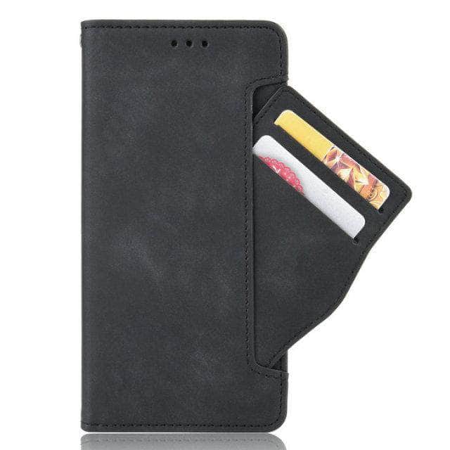 Galaxy Z Fold 3 Card Slot Removable Book Wallet-popmoca- 