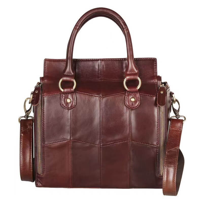 Aniceta Large Capacity Multifunction Leather Handbags Crossbody Bag