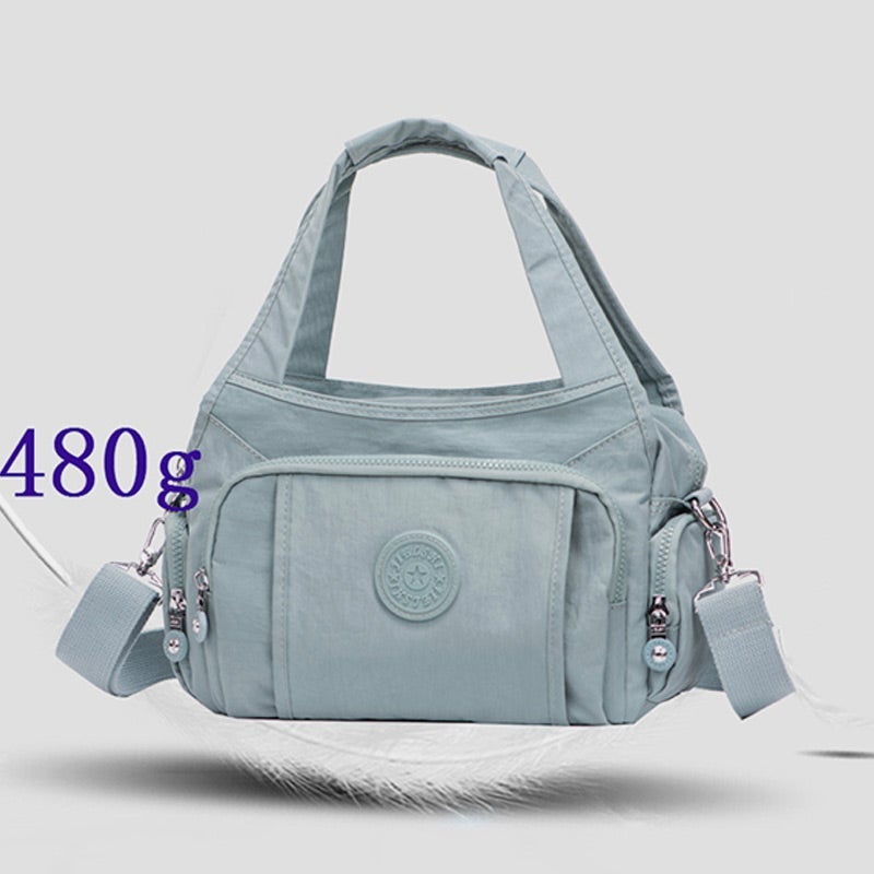 Multi-Pocket Lightweight Waterproof Casual Crossbody Bag-popmoca-Crossbody Bags 
