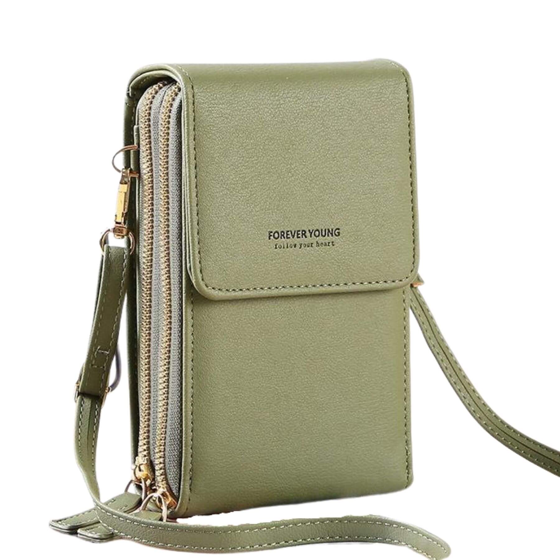 Large Capacity Touch Screen Crossbody Phone Bag Cell Phone Wallet Purse