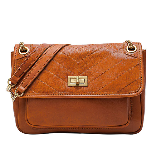 Celeste Retro Handmade Leather Crossbody Handbag