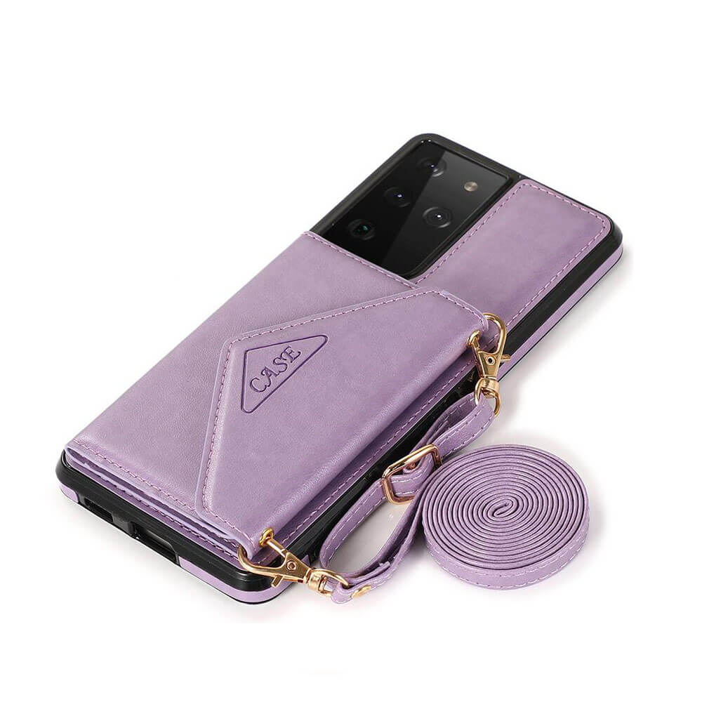 Multi-functional Crossbody Phone Case Wallet Cell Phone Wallet Purse for Samsung S22, S22 Plus, S22 Ultra
