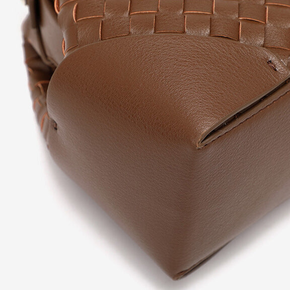 Woven Pattern Designer Leather Crossbody bag