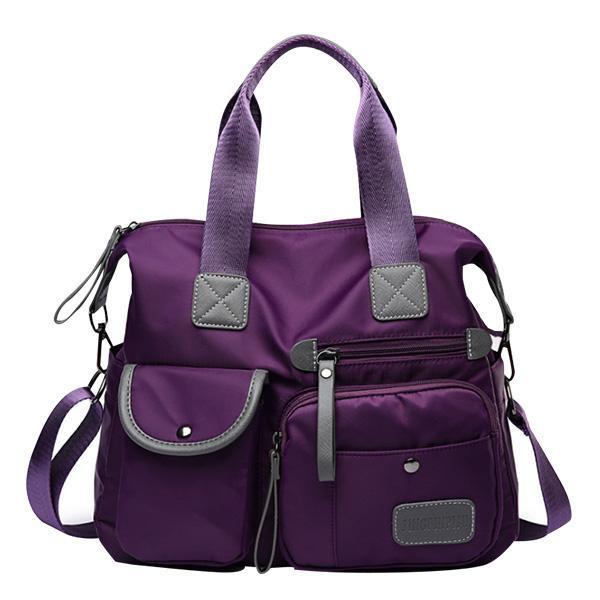 Women Waterproof Large Capacity Oxford Shoulder Bag Handbag Crossbody Bags